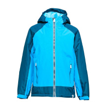 Custom polyester fabric insulated rain jacket fashion waterproof jacket for kids